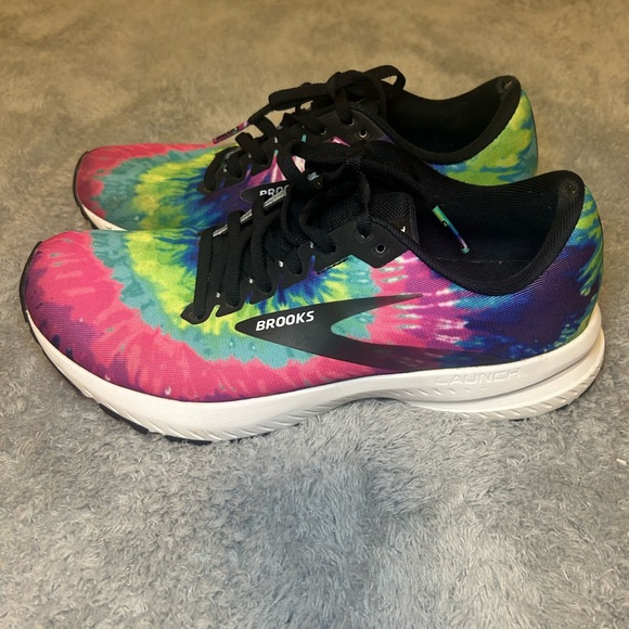 Brooks Launch 7 Rock & Roll Marathon Tie Dye Running Shoes Women’s, Size 8.5B - Picture 12 of 12
